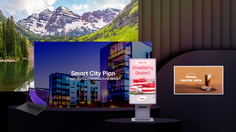 LCD Standard Signage | UHD and FHD Digital Signage | Ultra Stretch