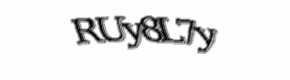 Security check image, please type the characters shown