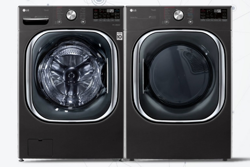 lg front load washing machine with inbuilt heater