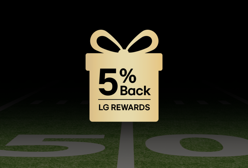 5% Back LG Reward