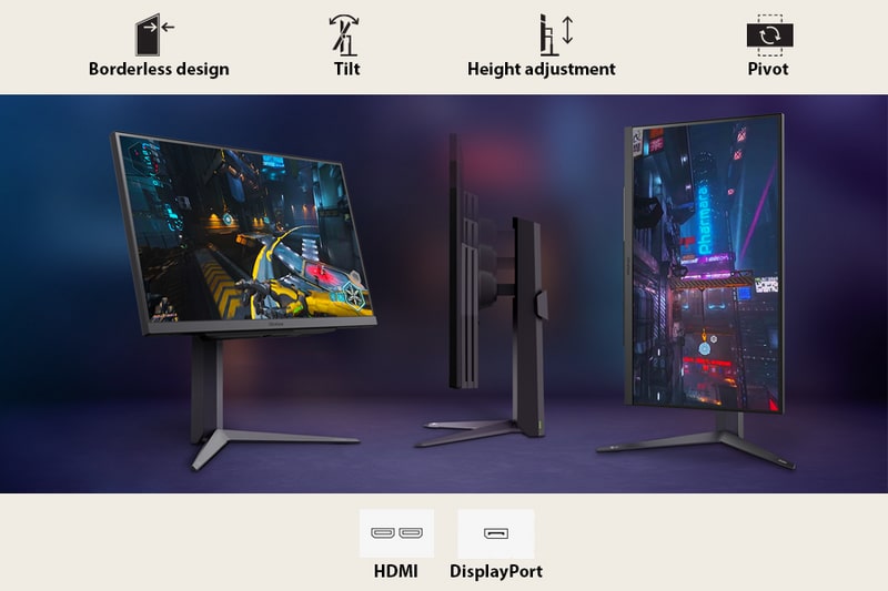 LG UltraGear™ 27 inch 200Hz QHD Gaming Monitor - 27GS75Q-B