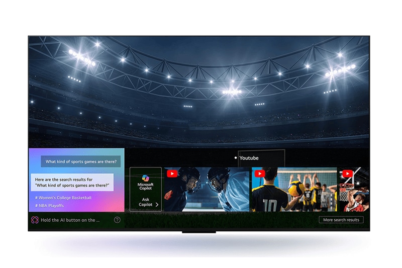 65 inch Class LG OLED evo AI C5 4K Smart TV 2025 - OLED65C5PUA