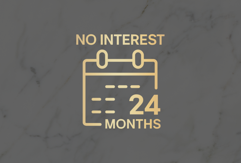 No Interest in 24 months