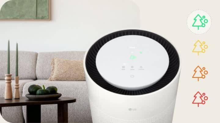 LG Puricare™ AeroHit with True HEPA Filter