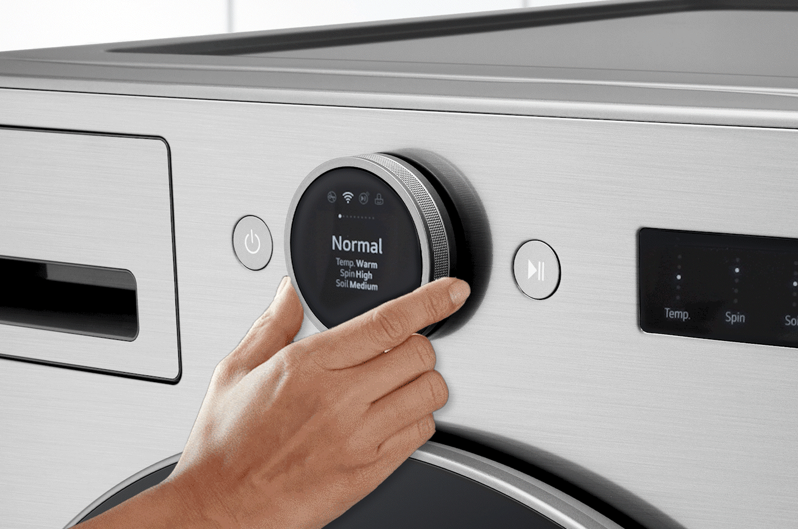 4.5 cu.ft. Smart Front Load Washer with TurboWash® 360°, Built-In Intelligence and ezDispense®