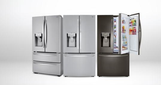 Réfrigérateur Américain, Door-in-Door ®, Compresseur linéaire, 625L, Total No Frost, Magic Crisper, Pure N Fresh, F - LG GSS6676SC