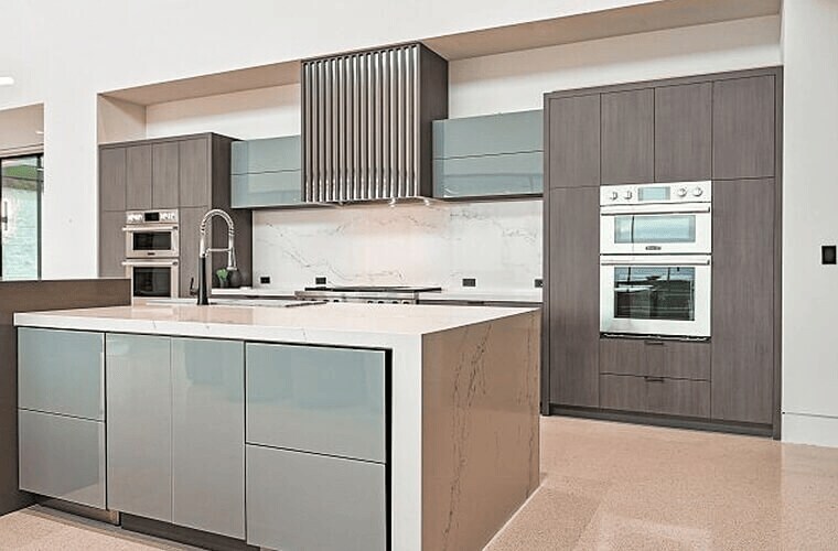 Luxury kitchen showcasing LG Appliances