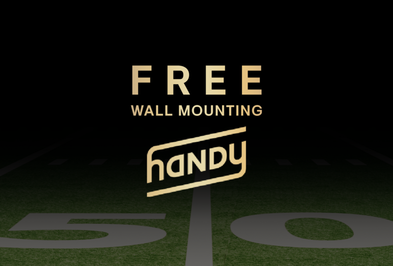 Free wall mounting