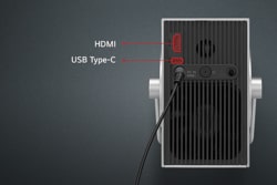 LG CineBeam Q 4K Smart Portable Projector - HU710PB.AUSG
