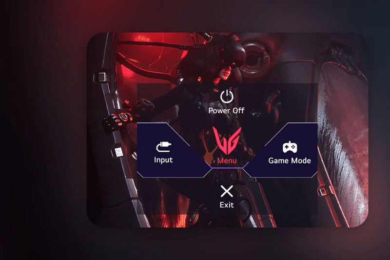 UltraGear Gaming Monitors Gaming GUI