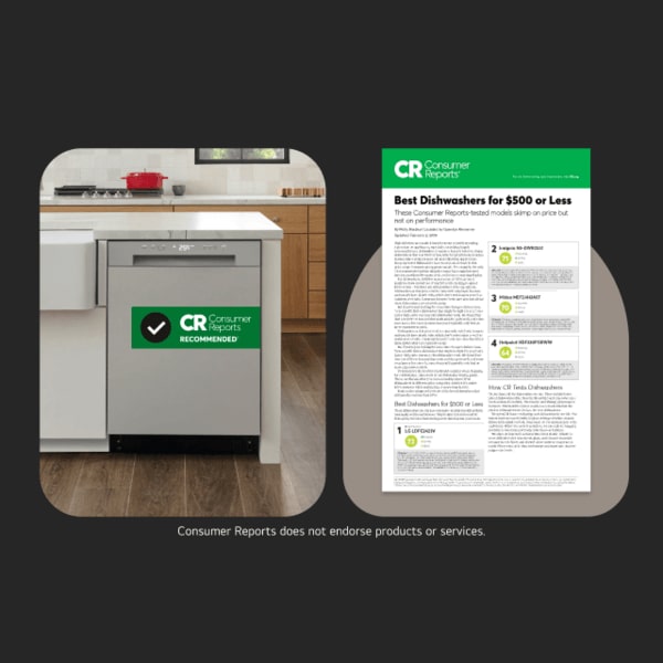 CR Consumer Reports - Best Dishwashers