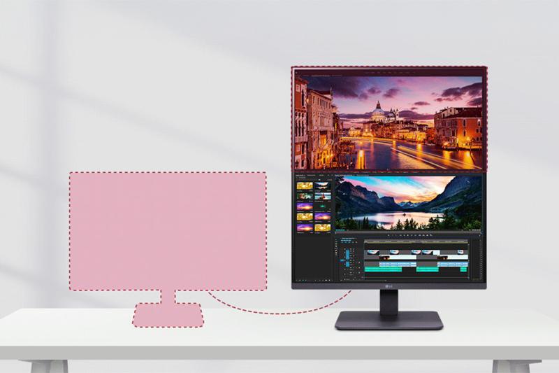28” SDQHD DualUp monitor | 28BQ750-C | LG Business USA