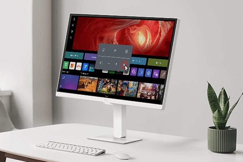 LGスマートモニター/27型/4K IPSパネル/27U730SA-W Amazon.com: LG 27U730SA-W 27-Inch Smart 4K UHD (3840 x 2160) IPS