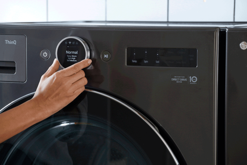 LG WM6700HBA 27 Inch Front Load Smart Washer With Capacity,, 47% OFF