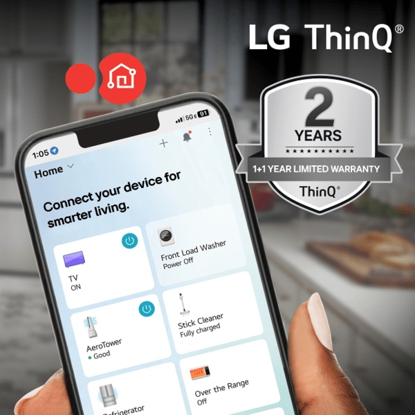 Thin Q Warranty Extensions Offer Tile