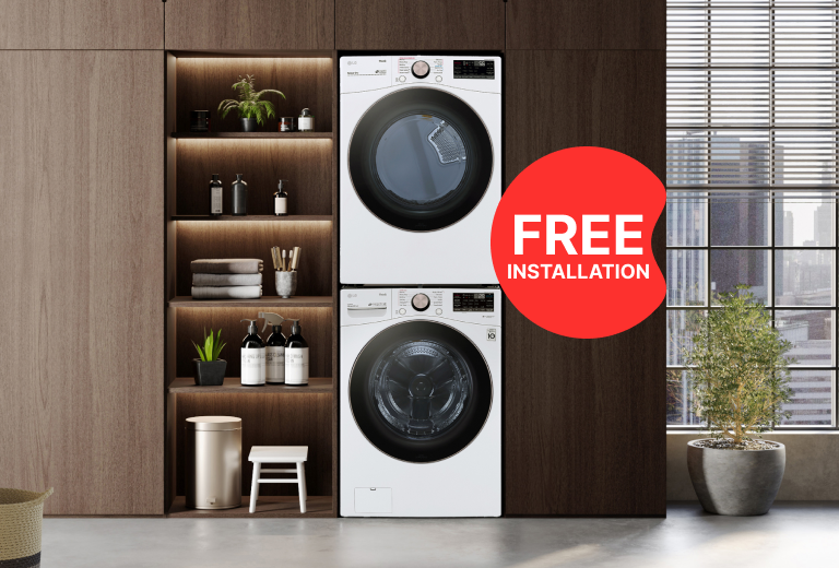 washtowers, free install