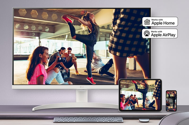 LG MyView Smart 27” 4K UHD IPS with webOS | LG CA