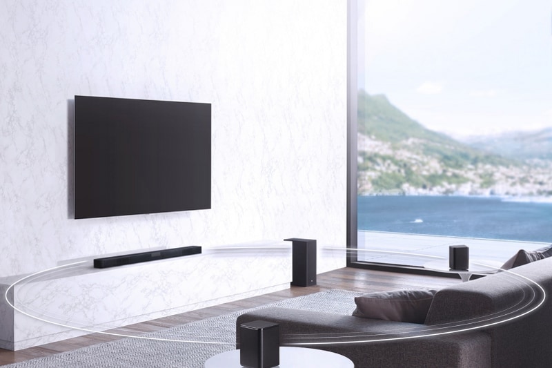 LG 2.1 Channel 400W Soundbar - SLM5Y | LG USA