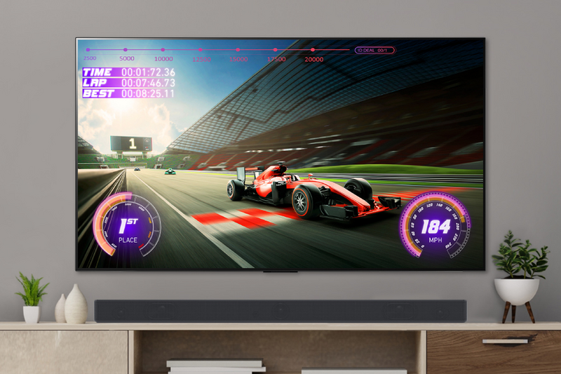 LG Serie C3 OLED evo Smart TV OLED48C3PUA, barra de sonido 2023 y subwoofer  inalámbrico S90QY - 5.1.3 Ch, salida de 570 vatios, audio de cine en casa