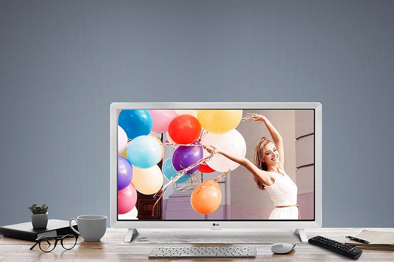 LG 24LQ520S Monitor de TV inteligente LED HD WebOS de 24 720p (renovado) :  Electrónica 