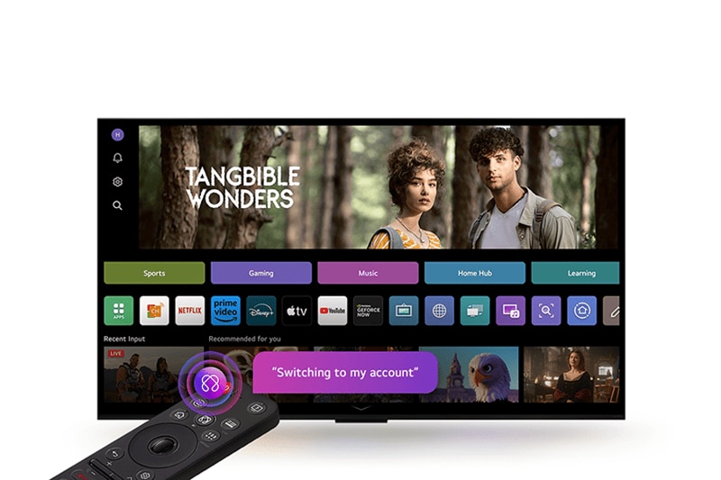 48 Inch Class LG OLED AI B5 4K Smart TV 2025 - OLED48B5PUA.AUS