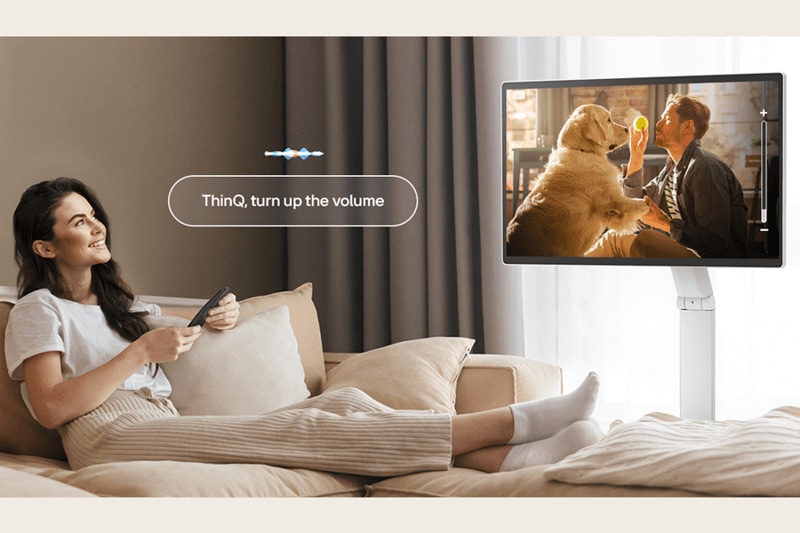 3D Swing Monitor ブラック 32 Inch Smart Monitor Swing - 32U889SA-W | LG USA