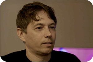 Photograph of filmmaker Sean Baker.