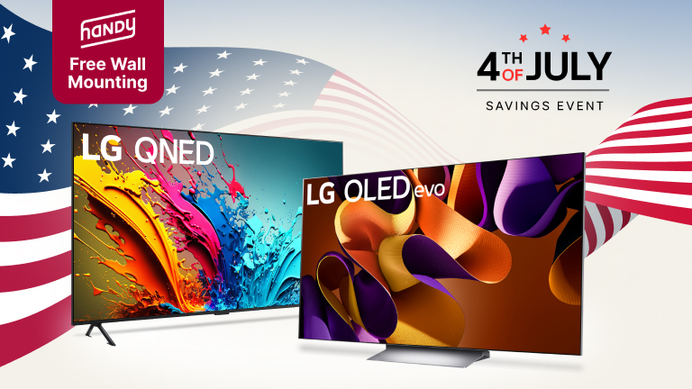 4th of July savings event - Host an epic holiday with savings on select LG OLED and QNED TVs. 