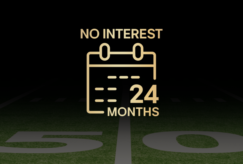 No interest 24 months