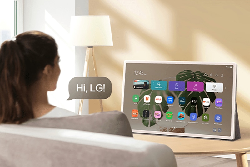 StanbyME 2 27 Inch Rollable Smart Touch Screen with 4hr Battery