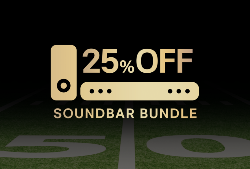 25% Off Sound Bar Bundle