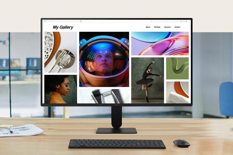 24 Inch FHD 120Hz HDR 10 IPS Computer Monitor with 3-Side Borderless Design