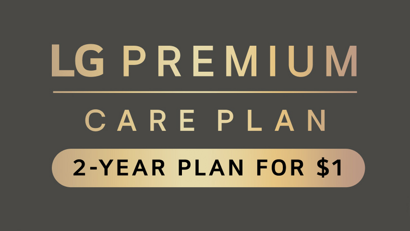 Save on LG Premium Care 2-Year Plan as low as $1.