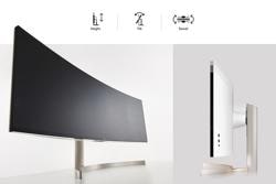 harukiさん専用　LG 49wl95c-w LG 49WL95C-W 49 Inch 32:9 UltraWide Dual QHD IPS Curved LED