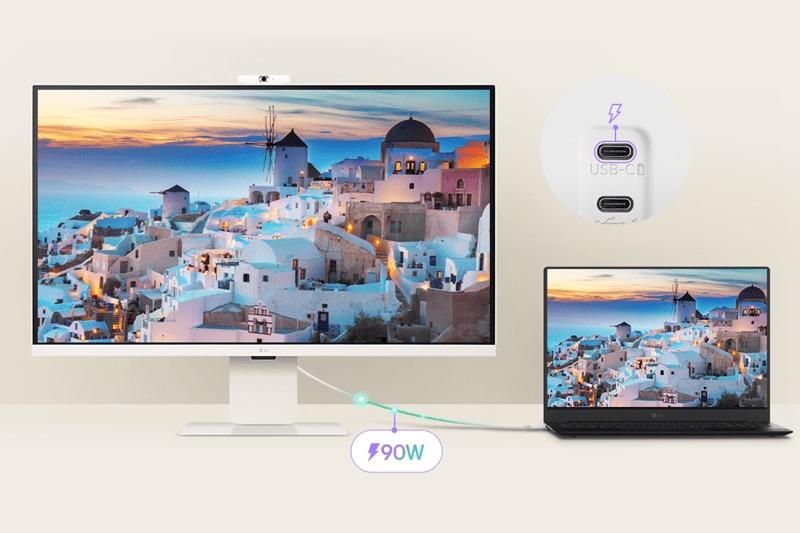 32 Inch 4K UHD IPS Smart Monitor - 32U850SA-W | LG USA