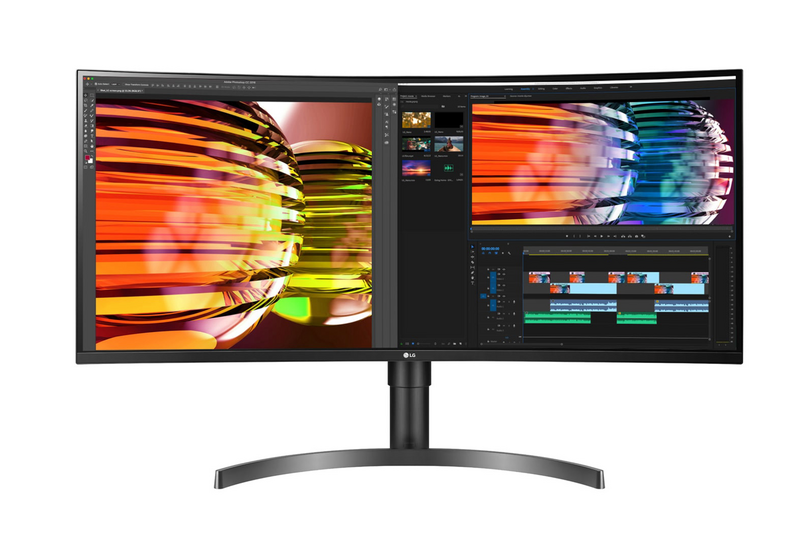 35'' Curved UltraWide QHD HDR Monitor - 35WN75C-B | LG USA