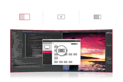 LG 34'' Curved UltraWide™ QHD IPS HDR 10 Built-in KVM Monitor with