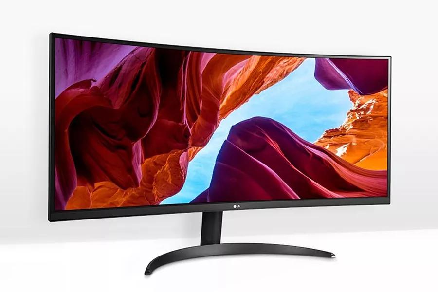 LG 34'' Curved UltraWide™ QHD IPS HDR 10 Monitor with Dual