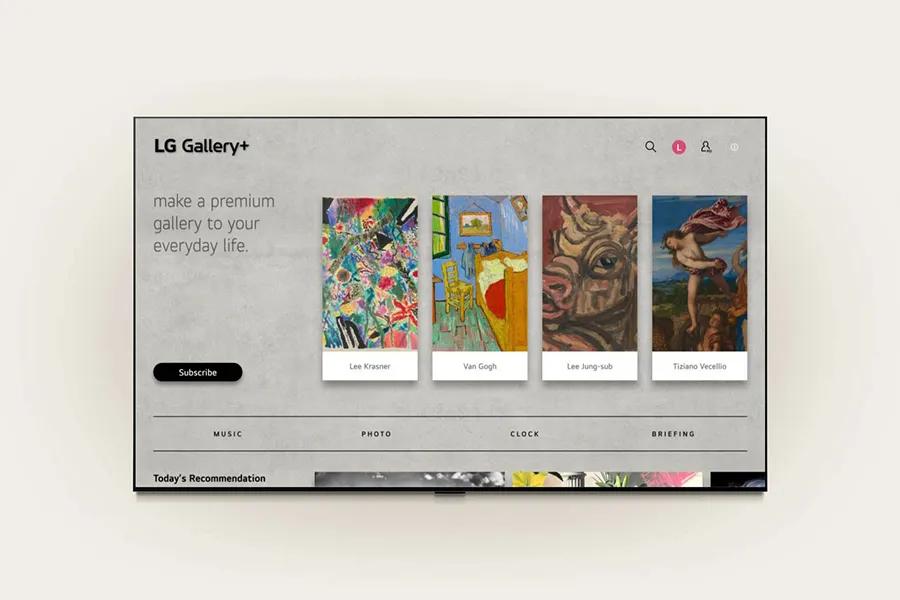 Personalize your space with LG Gallery 