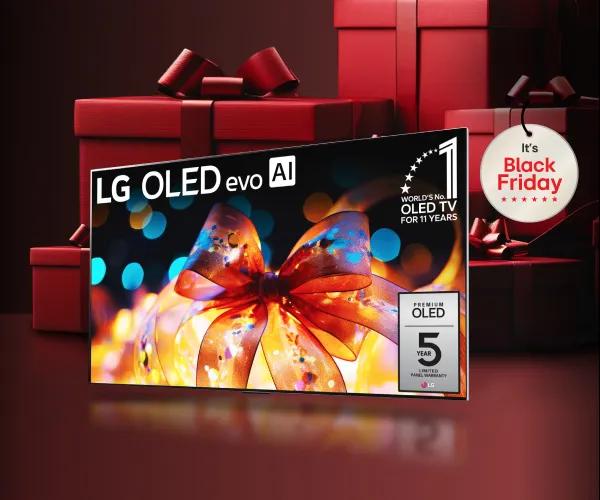 LG OLED evo AI Black Friday Image