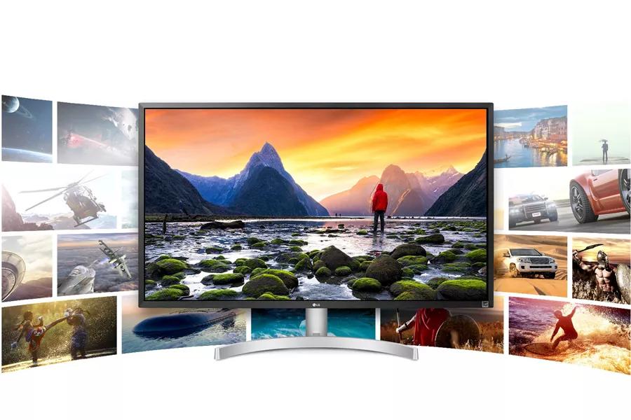 LG UHD 4K display offering exceptional clarity detail and performance for various contents