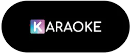 K-araoke logo on a black background.