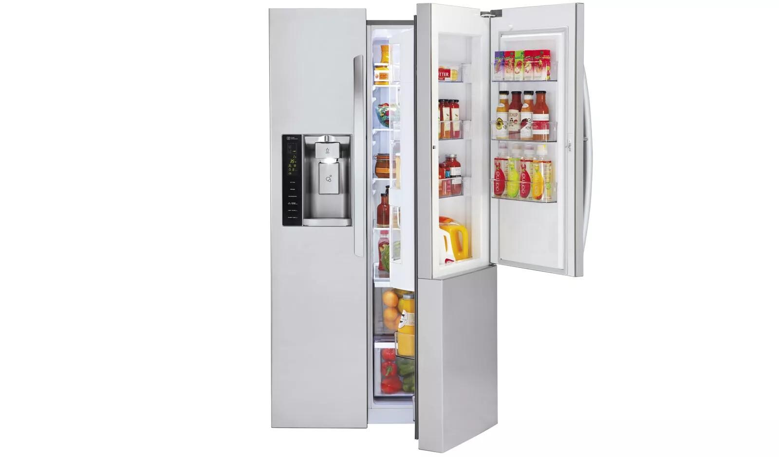 22 cu. ft. Smart wi-fi Enabled Door-in-Door® Counter-Depth Refrigerator LSXC22486S