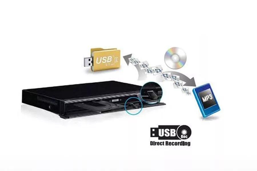 LG DP132H Lecteur DVD Port USB : : High-Tech