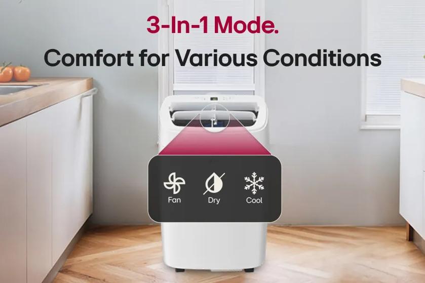 3-in-1 mode. Comfort for various Conditions