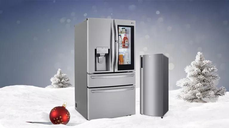 Instaview Door-in-Door Fridge Freezer 2022 by LG - Dimensiva