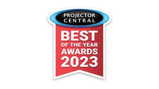 Projector Central Best of the Year Awards 2023 badge