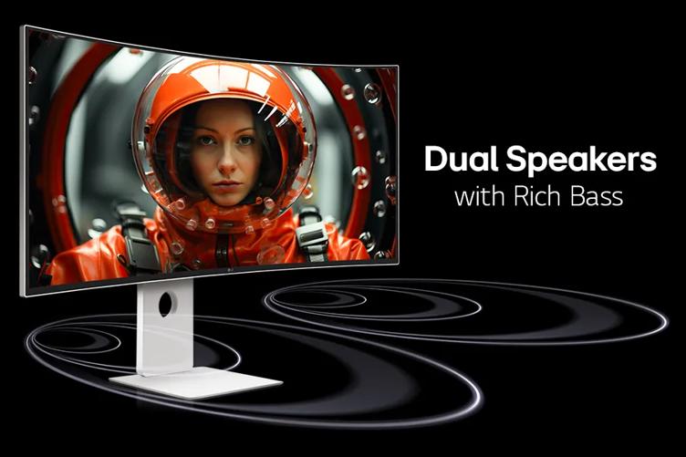 Dual speakers with Rich bass