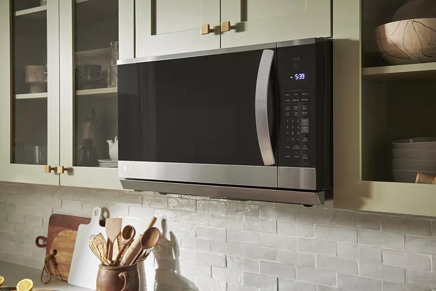 LG - 1.8 Cu. ft. Smart Over-the-range Microwave