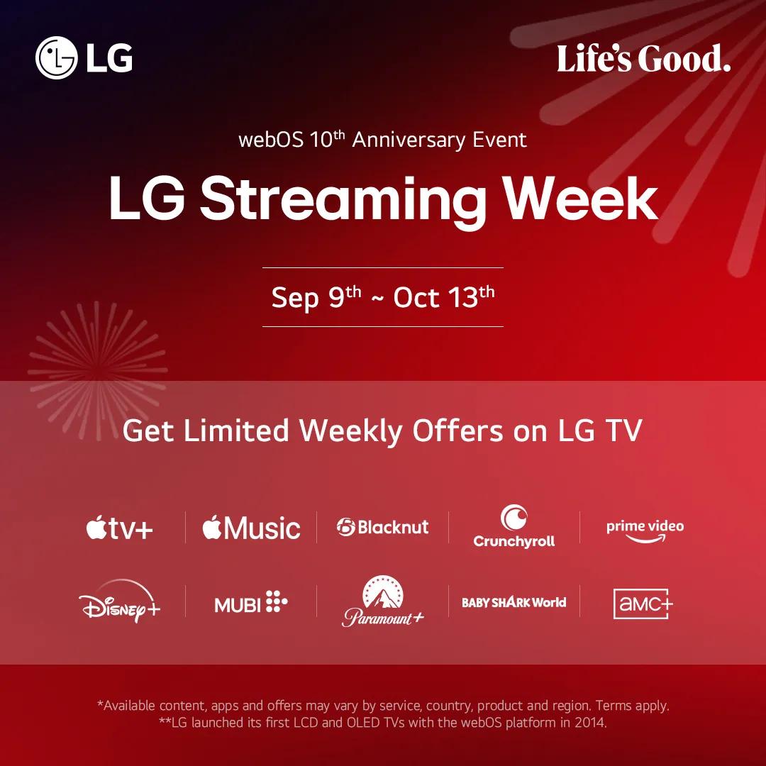 LG Streaming Week